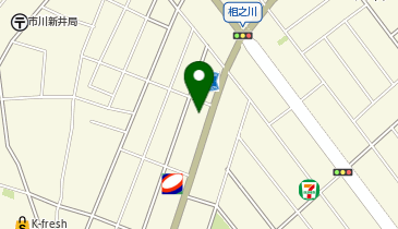 京都北白川ラーメン魁力屋 南行徳店の地図画像