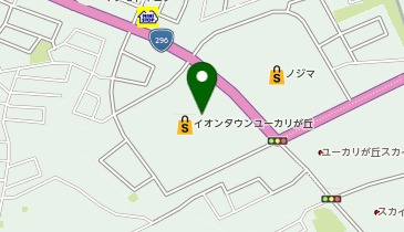 京都北白川ラーメン魁力屋 イオンタウンユーカリが丘店の地図画像