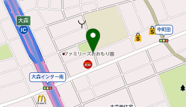 京都北白川ラーメン魁力屋 守山大森インター店の地図画像