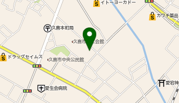 ティップネス久喜の地図画像