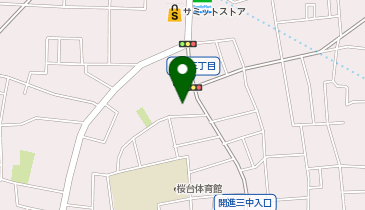 ティップネス氷川台の地図画像