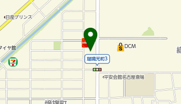 ティップネス上飯田の地図画像