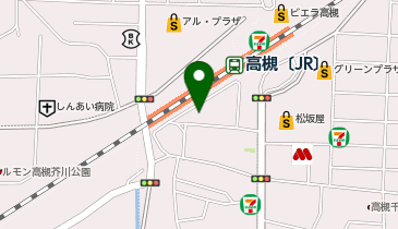 ティップネス・キッズ高槻店の地図画像