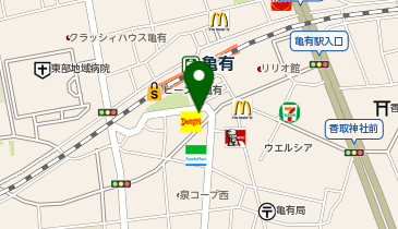 ファストジム24亀有店の地図画像
