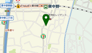 ファストジム24東中野店の地図画像