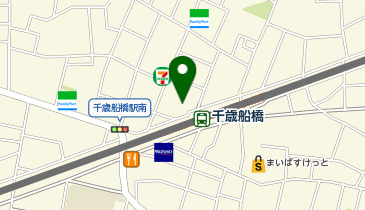 ファストジム24千歳船橋店の地図画像