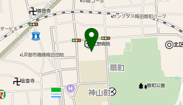 ドトールコーヒーショップ 北野病院店の地図画像