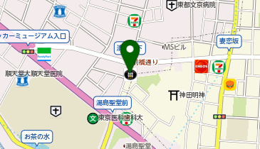 ドトールコーヒーショップ 御茶ノ水北店の地図画像