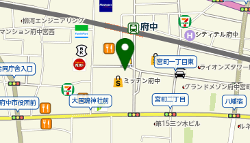 ドトール珈琲店 府中店の地図画像