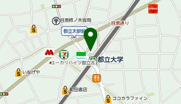 ドトール珈琲店 都立大学店の地図画像
