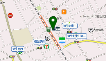 ドトールコーヒーショップ 福生駅東口店の地図画像