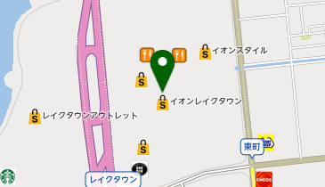 ドトール珈琲店 レイクタウンmori店の地図画像