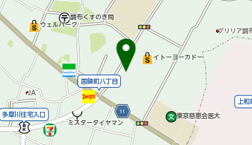 ドトールコーヒーショップ イトーヨーカドー国領店の地図画像