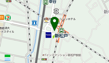 ドトールコーヒーショップ 新松戸駅前店の地図画像