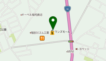 ドトールコーヒーショップ ワンズモール稲毛長沼店の地図画像