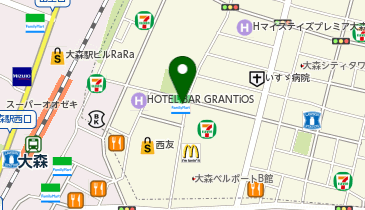 ドトールコーヒーショップ 大森いちごビル店の地図画像