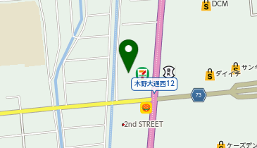 ドトールコーヒーショップ 岡書おとふけ木野店の地図画像