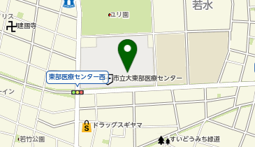 ドトールコーヒーショップ 名古屋市立大学東部医療センター店の地図画像