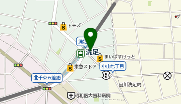 ドトールコーヒーショップ 洗足駅前店の地図画像