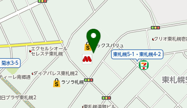 ドトールコーヒーショップ ラソラ札幌店の地図画像