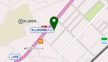 ドトールコーヒーショップ ベイシアタウン新狭山店の地図画像