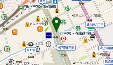 ドトールコーヒーショップ 神戸さんちか店の地図画像