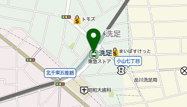 ドトールコーヒーショップ 洗足駅前店の地図画像