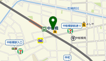 ドトールコーヒーショップ 中板橋北口店の地図画像