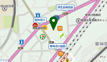 ドトールコーヒーショップ イオン東神奈川店の地図画像