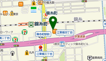 ドトールコーヒーショップ 錦糸町楽天地ビル地下店の地図画像