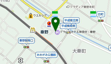 ドトールコーヒーショップ 秦野北口店の地図画像