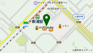 ドトールコーヒーショップ 新浦安モナ店の地図画像