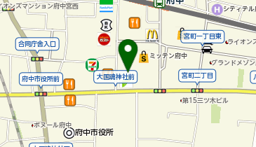 ドトールコーヒーショップ 府中フォーリス店の地図画像