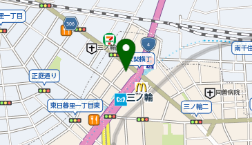 ドトールコーヒーショップ 三ノ輪店の地図画像