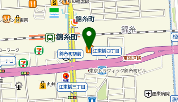 ドトールコーヒーショップ 錦糸町店の地図画像