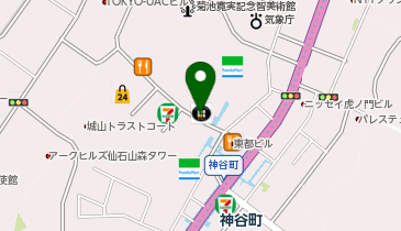 ドトールコーヒーショップ 神谷町店の地図画像