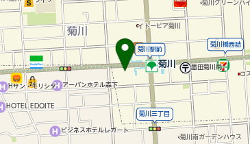 ドトールコーヒーショップ 菊川店の地図画像