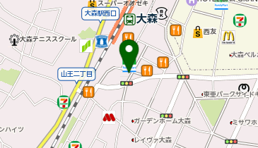 ドトールコーヒーショップ 大森店の地図画像