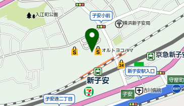 ドトールコーヒーショップ 新子安オルトヨコハマ店の地図画像