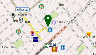 ドトールコーヒーショップ 五井駅西口店の地図画像