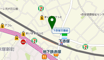 ドトールコーヒーショップ 下赤塚店の地図画像