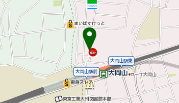 ドトールコーヒーショップ 大岡山店の地図画像