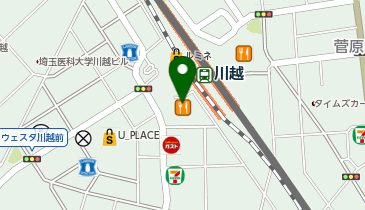 ドトールコーヒーショップ 川越西口店の地図画像