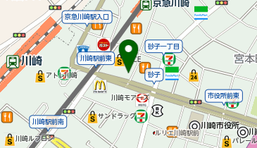 ドトールコーヒーショップ 川崎ダイス店の地図画像