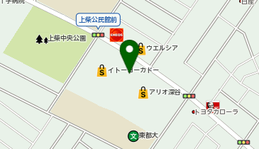 ドトールコーヒーショップ アリオ深谷店の地図画像
