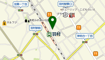 ドトールコーヒーショップ 羽村店の地図画像