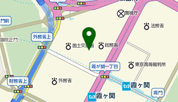 ドトールコーヒーショップ 霞が関第2号館店の地図画像