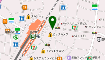 ドトールコーヒーショップ スカイプラザ柏店の地図画像
