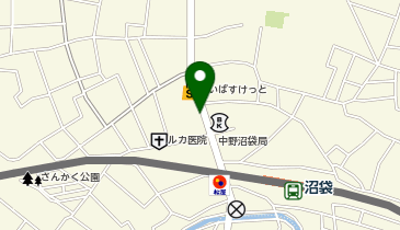 ドトールコーヒーショップ 沼袋店の地図画像