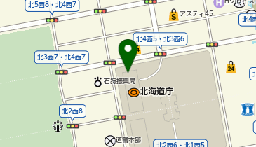 ドトールコーヒーショップ 北海道庁店の地図画像